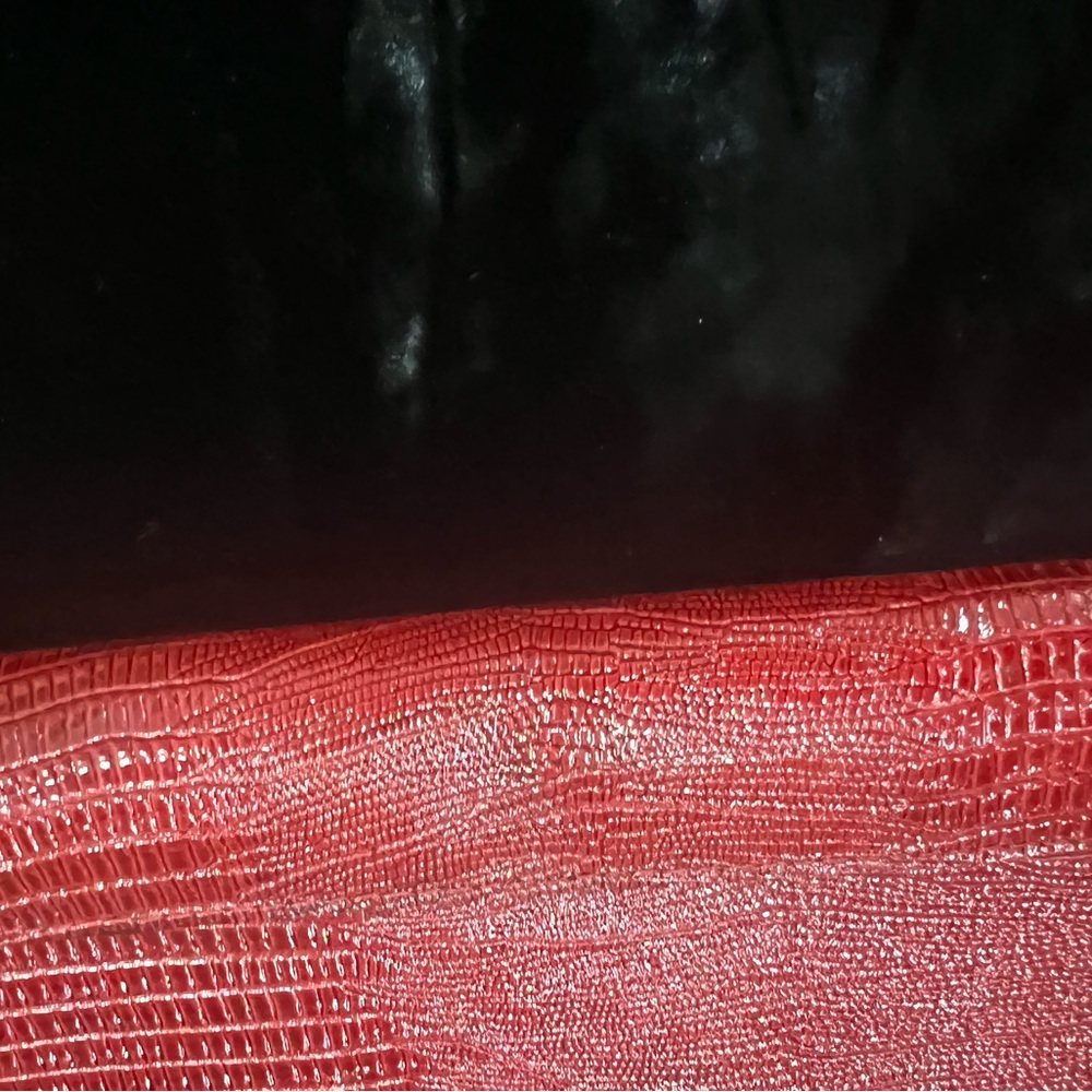 Python Embossed Vintage Clutch - image 4